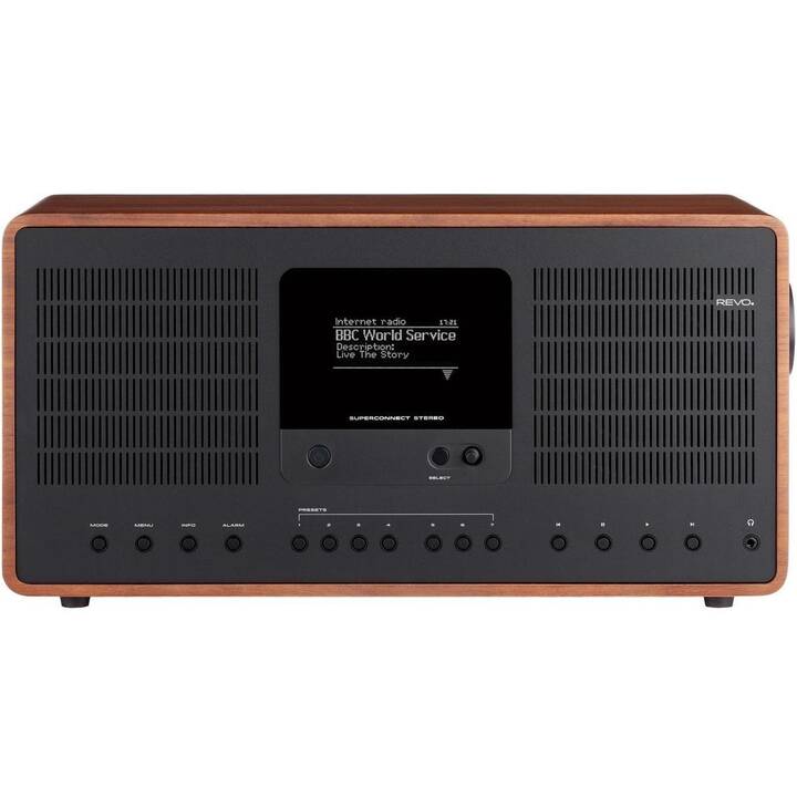 REVO Superconnect Stereo Radio Internet (Noir)