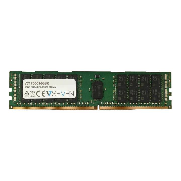 VIDEOSEVEN V71700016GBR (1 x 16 Go, DDR4-SDRAM 2133 MHz, DIMM 288-Pin)