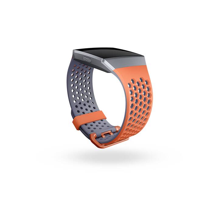 FITBIT Cinturini (Fitbit, Ionic, Arancione, Grigio)