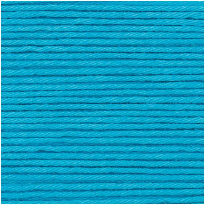 RICO DESIGN Laine (25 g, Azur, Bleu)