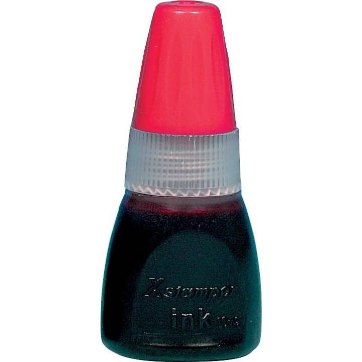 XSTAMPER Stempelfarbe CS-10N-R (Rot, 10 ml, 1 Stück)