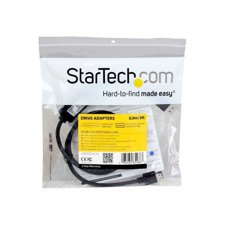 STARTECH.COM Adattatore (eSATA, USB 3.0 Tipo-A, 0.9 m)