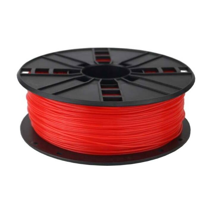 GEMBIRD Filament Rouge néon (1.75 mm, Acide polylactique (PLA))