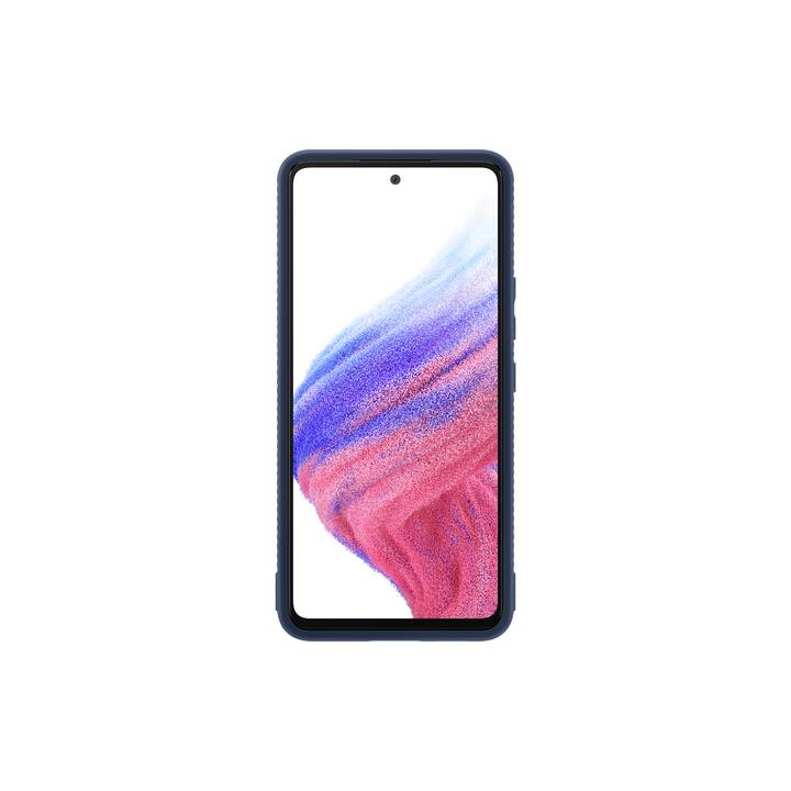 SAMSUNG Backcover Protective Standing (Galaxy A53 5G, Navy Blue)