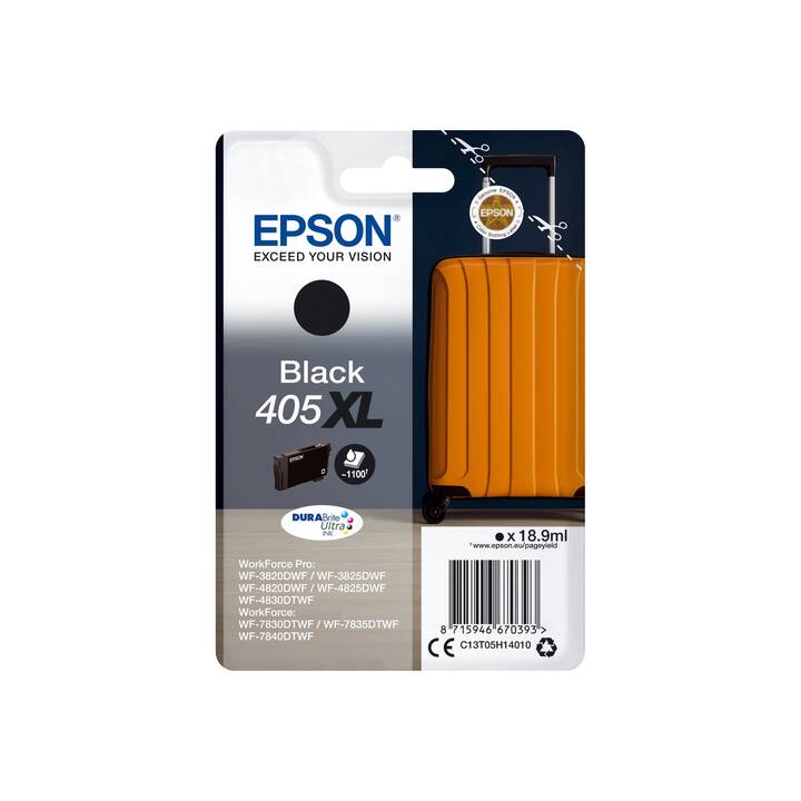 EPSON 405XL (Schwarz, 1 Stück)