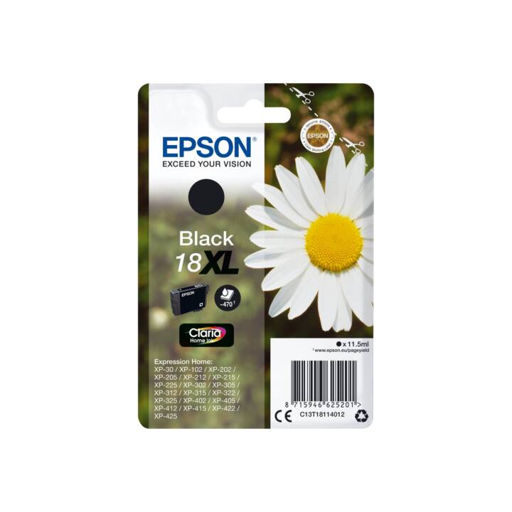 EPSON T18114012 (Schwarz, 1 Stück)