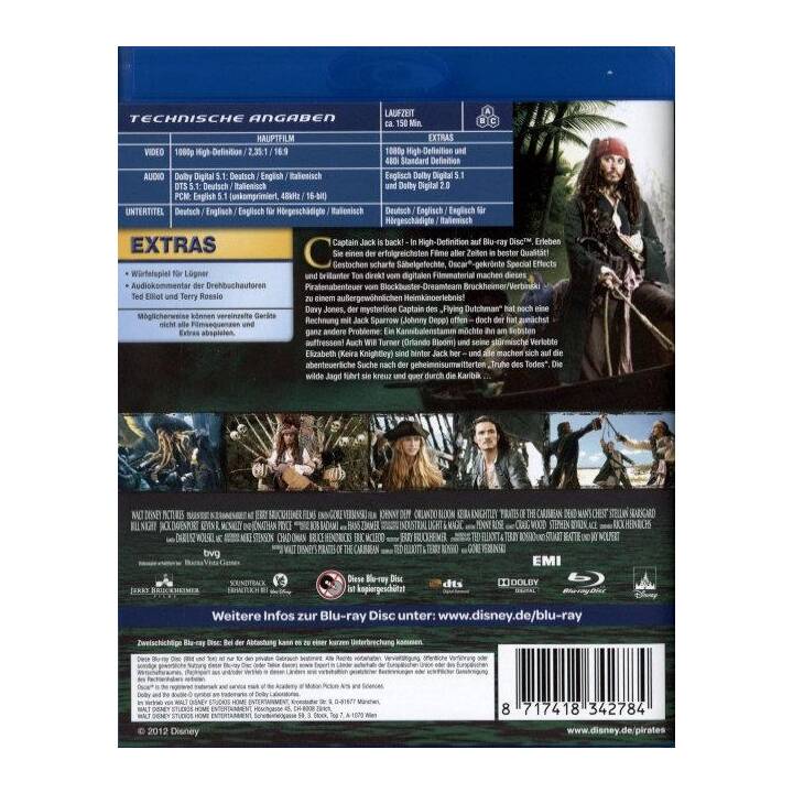 Pirates of the Caribbean 2 - Fluch der Karibik 2 (DE, EN, IT)