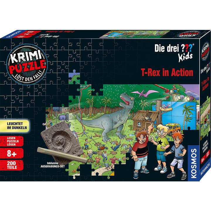 KOSMOS Dinosaure T-Rex in Action Puzzle (200 x)