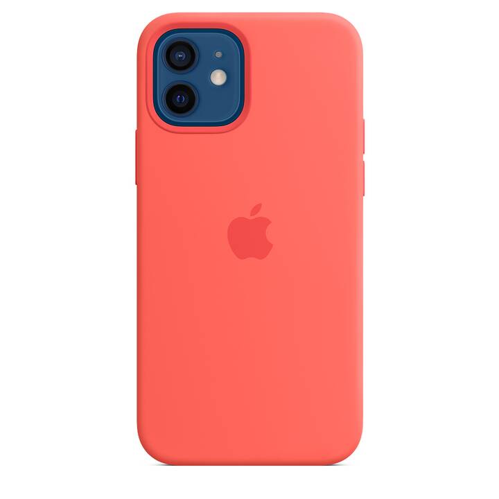 APPLE Backcover MagSafe (iPhone 12, iPhone 12 Pro, Zitruspink)