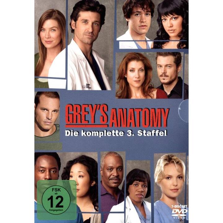 Grey's Anatomy Staffel 3 (FR, EN, DE)