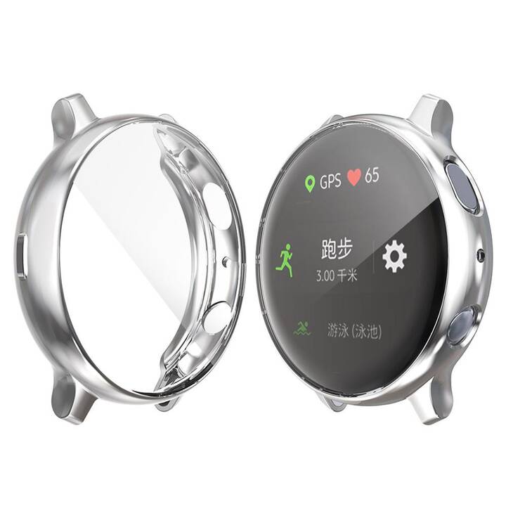 EG Schutzhülle (Samsung Galaxy Galaxy Watch Active 2 40 mm, Silber)