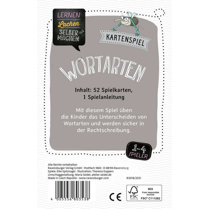 RAVENSBURGER Wortarten (Tedesco)