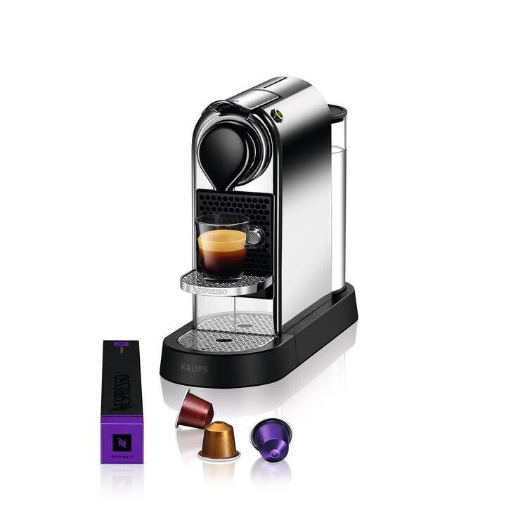 KRUPS Citiz XN741 (Nespresso, Chrome 