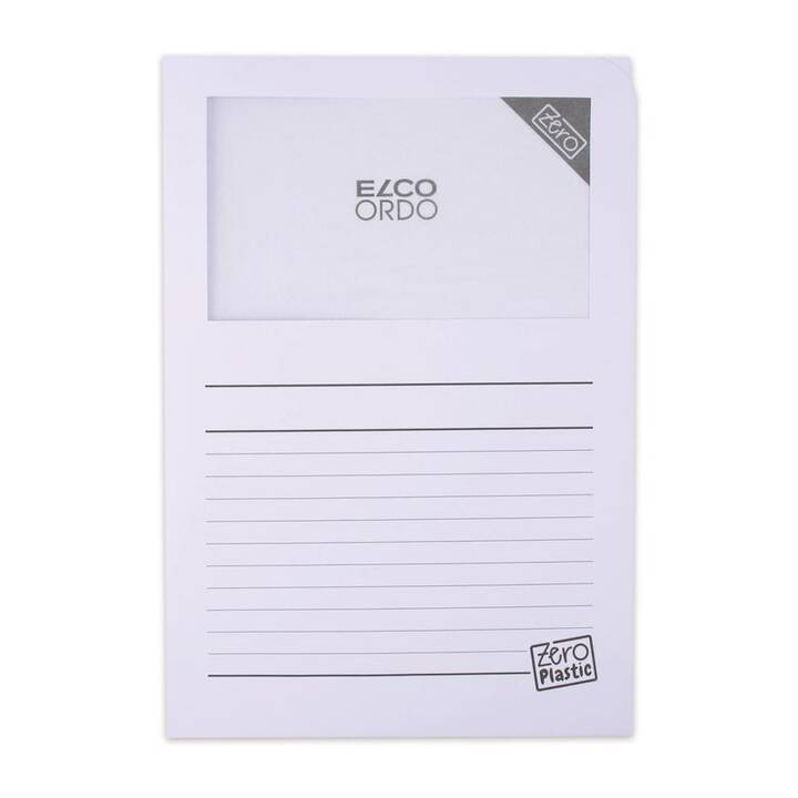 ELCO Dossier d'organisation (Blanc, A4, 100 pièce)