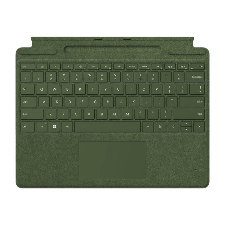 MICROSOFT Surface Pro Type Cover (Surface Pro 8, Surface Pro 9, Surface Pro X, Verde)