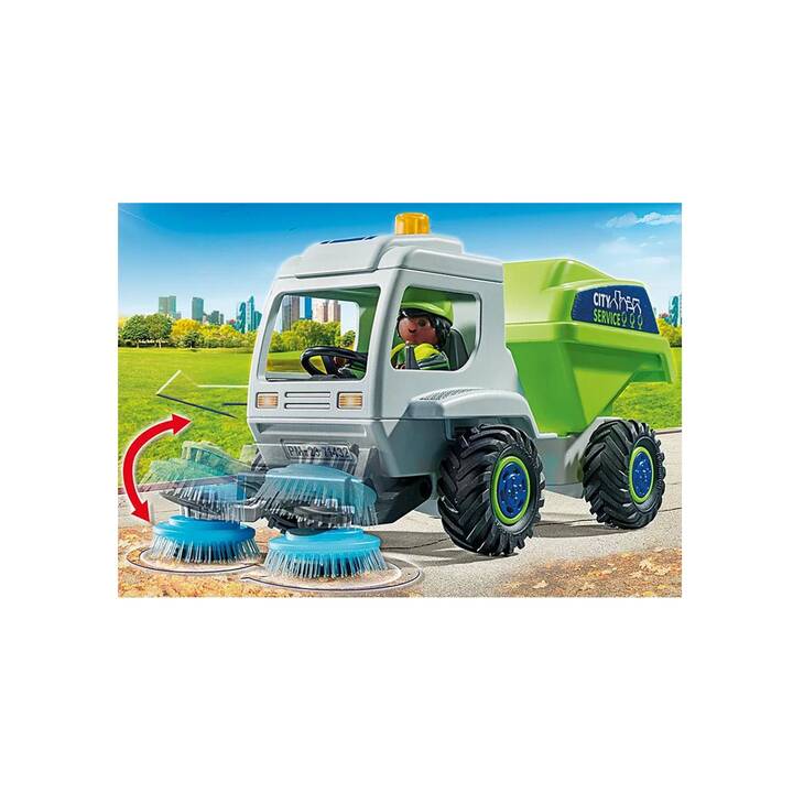 PLAYMOBIL City Action Sweeper machine (71432)