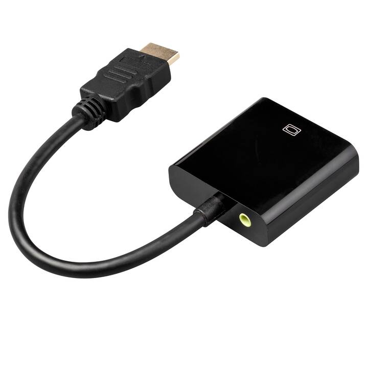 INTERTRONIC Convertitore HDMI/VGA (HDMI, VGA, Jack 3.5 mm)