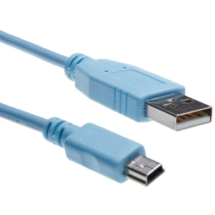 CISCO Câble USB (USB de type A, Mini USB Type-B, 1.8 m)