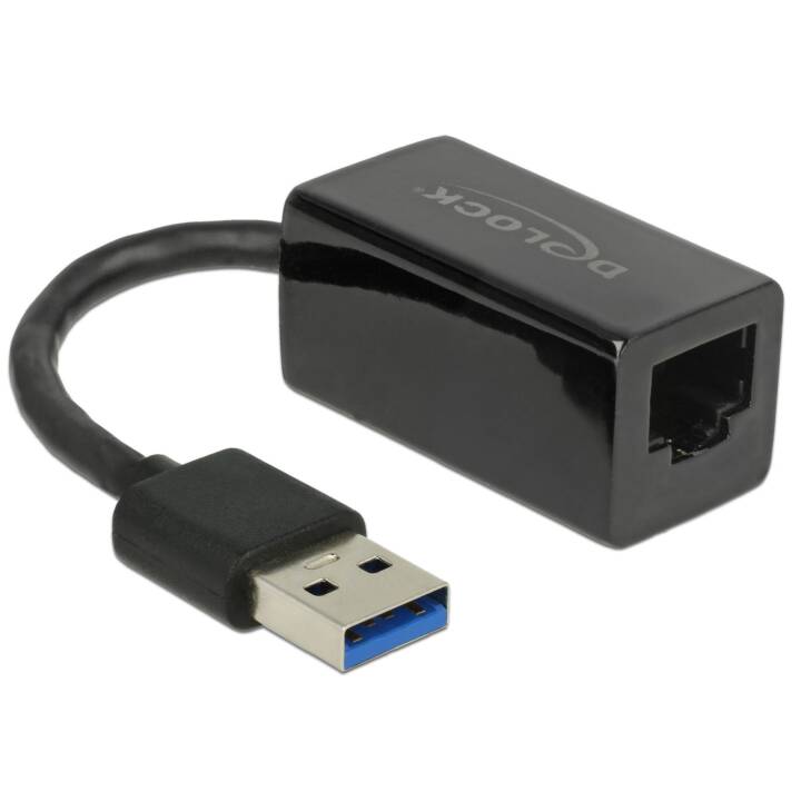 DELOCK 65903 Netzwerkadapter (USB 3.0 Typ-A, USB 3.0 Typ-A, 13.5 cm)