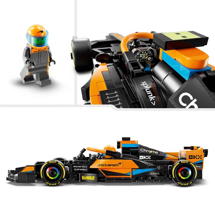 LEGO Speed Champions La voiture de course de Formule 1 McLaren 2023 (76919)