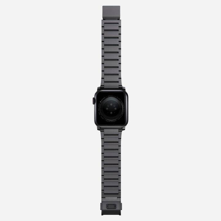 NOMAD GOODS Cinturini (Apple Watch 45 mm / 42 mm / 49 mm / 44 mm, Grigio)
