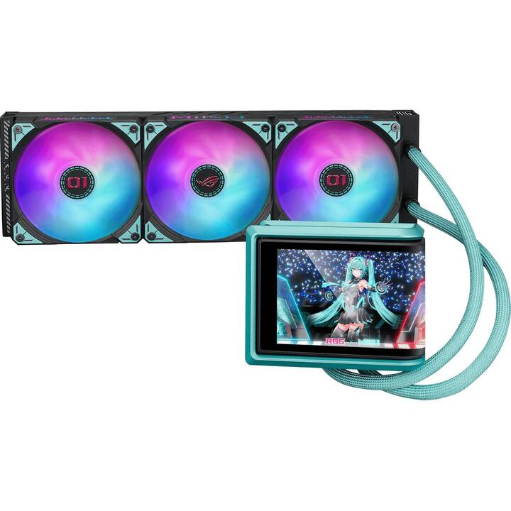 ARGB 360 IV RYUO ROG 初音ミクコラボ CPU Gaming | Ryuo ROG | Edition Miku Hatsune ARGB 360 IV RYUO ROG PC用ファン・クーラー