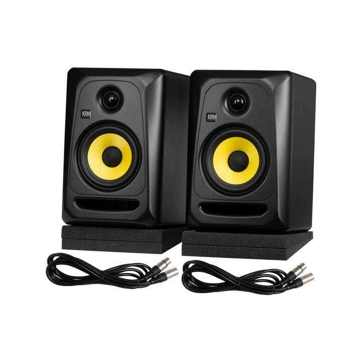 KRK ROKIT 5 G3 Classic (100 W, Aktiv-Lautsprecher, Schwarz)