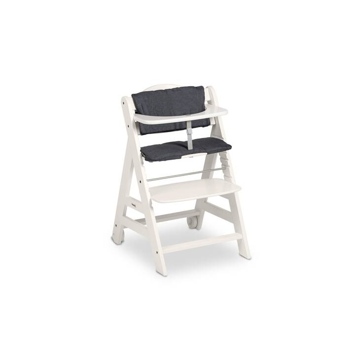 HAUCK Chaise haute Beta+  (Noir, Blanc)