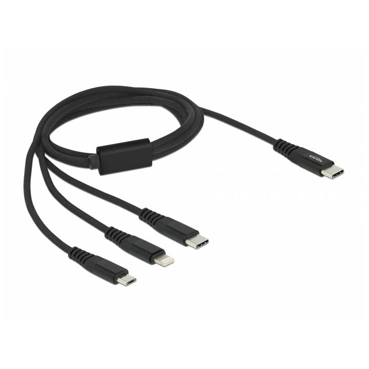DELOCK Kabel (USB 2.0 Typ-C, USB 2.0, 1 m)