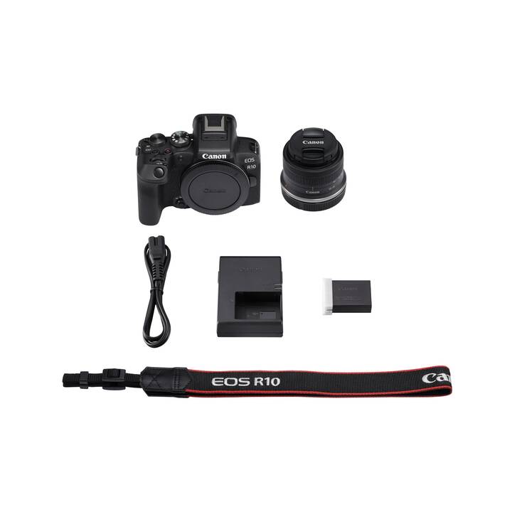 CANON EOS R10 + RF-S 18-45mm f/4.5-6.3 IS STM Kit (24.2 MP, APS-C)