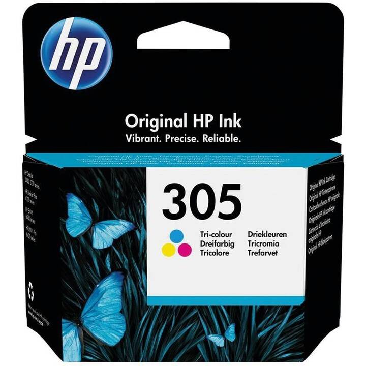 HP 305 (Jaune, Magenta, Cyan, 1 pièce)