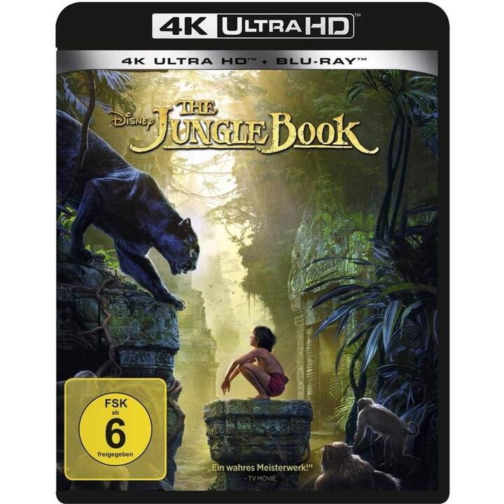 The Jungle Book 4K Ultra HD Blu-ray (IT, DE, EN)