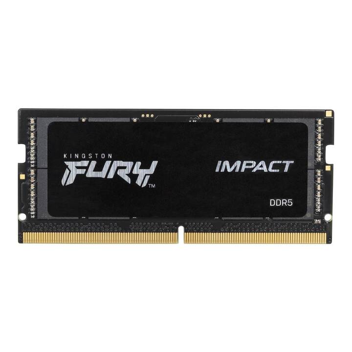 KINGSTON TECHNOLOGY Fury Impact KF548S38IBK2-32 (2 x 16 GB, DDR5-SDRAM 4800 MHz, SO-DIMM 262-Pin)