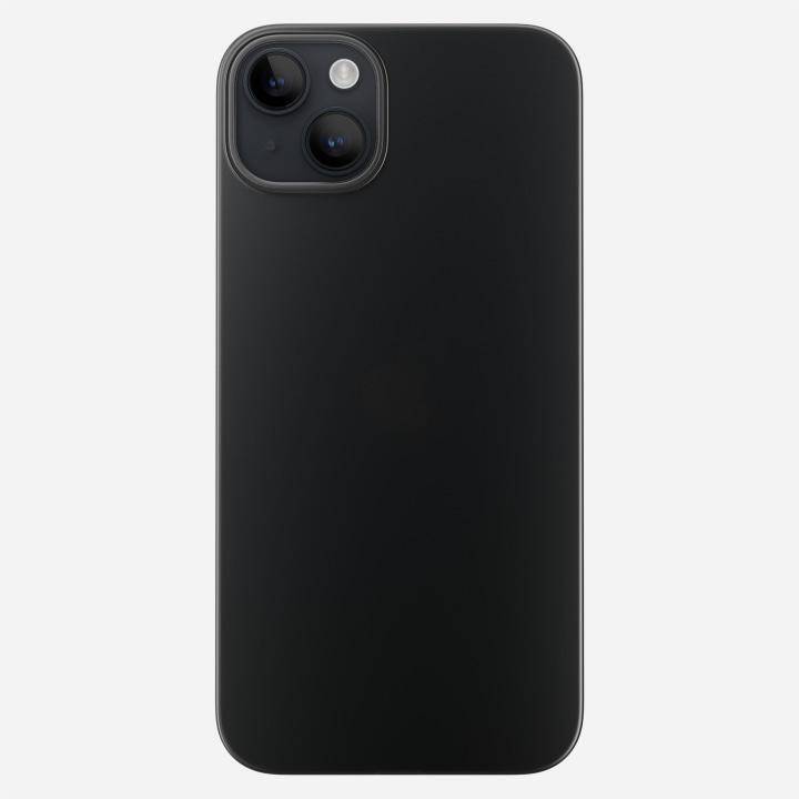 NOMAD GOODS Backcover Super Slim (iPhone 14 Plus, Unicolore, Noir)