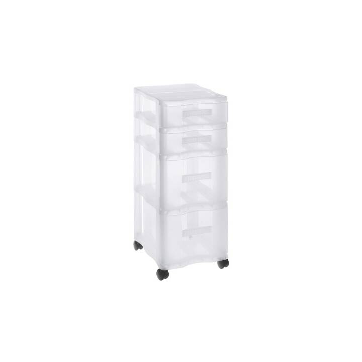 ROTHO Organisateur de tiroir Quadrix (Blanc, 1 pièce)