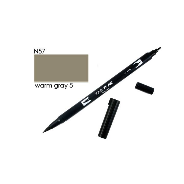 TOMBOW No.57 Crayon feutre (Gris, 1 pièce)