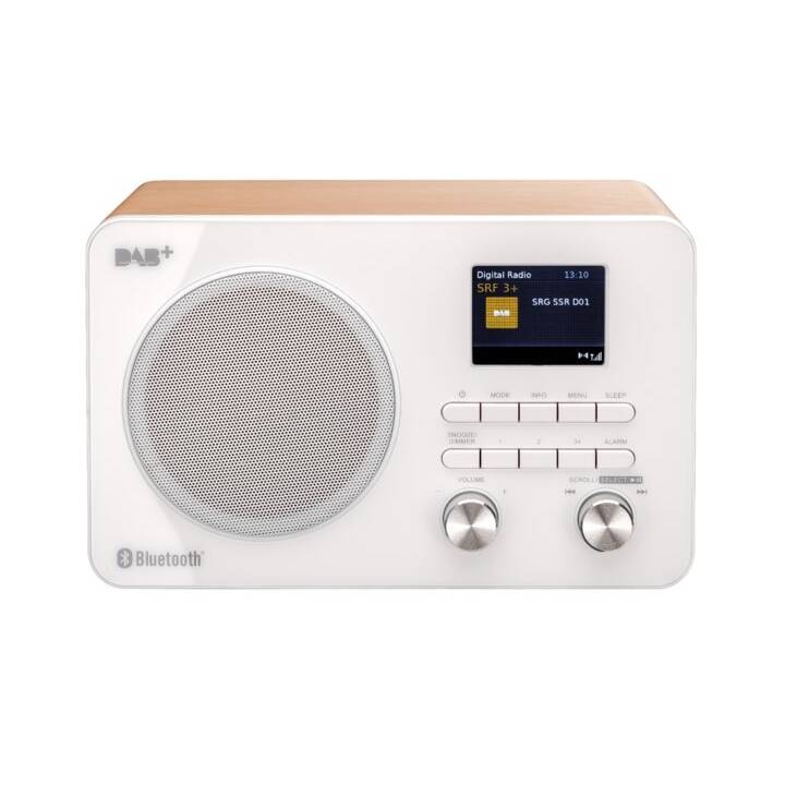 ICONNEX NE-6557 Radio digitale (Bianco)