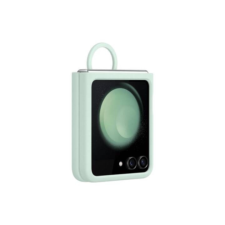 SAMSUNG Backcover mit Ring (Galaxy Z Flip 5, Mint)