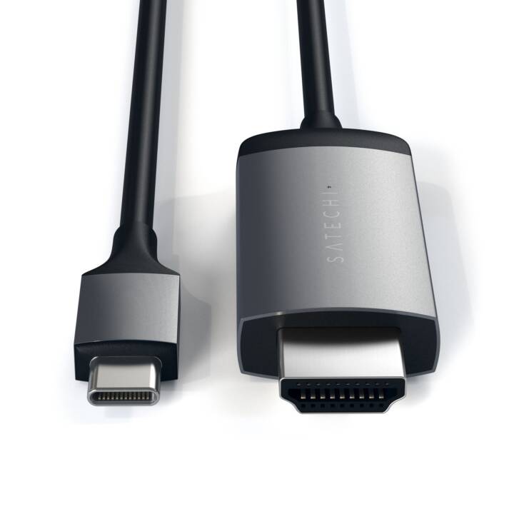 SATECHI Verbindungskabel (USB C, HDMI, 1.8 m)