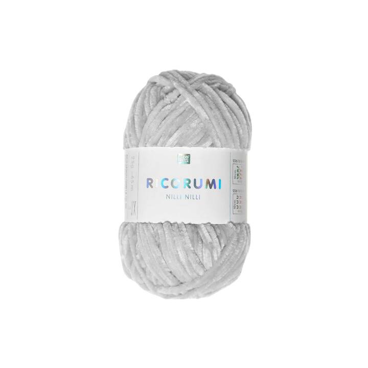 RICO DESIGN Wolle Ricorumi Nilli Nilli (25 g, Grau)