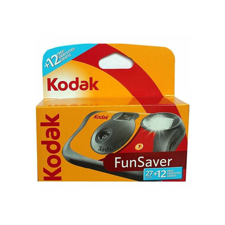 KODAK Fun Saver Flash 27+12 (Black, Giallo)