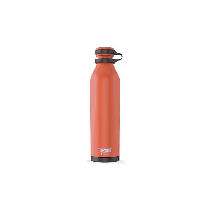 I-DRINK Thermo Trinkflasche B-EVO (500 ml, Orange)