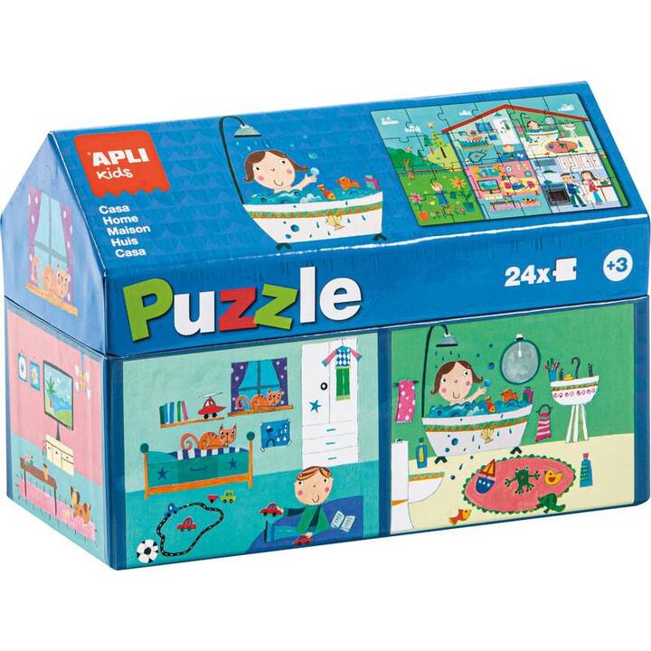 APLI KIDS Haus Puzzle (24 x)
