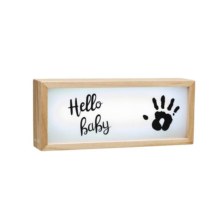 BABY ART Kit d'empreintes My Baby Lightbox (12 x 7 cm)