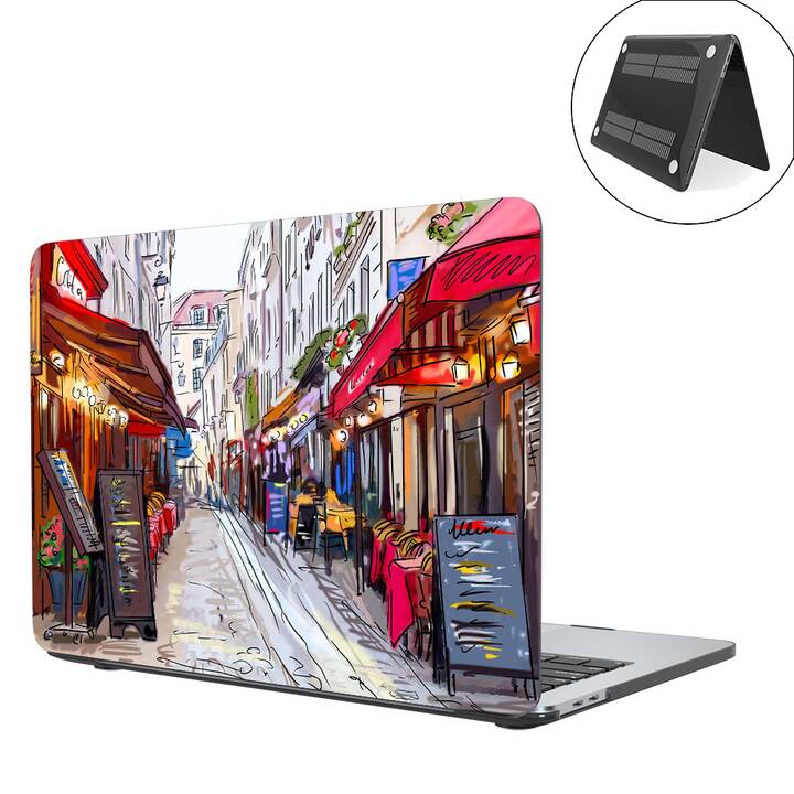 EG cover per MacBook Air 13" Retina (2018 - 2020) - multicolore - città
