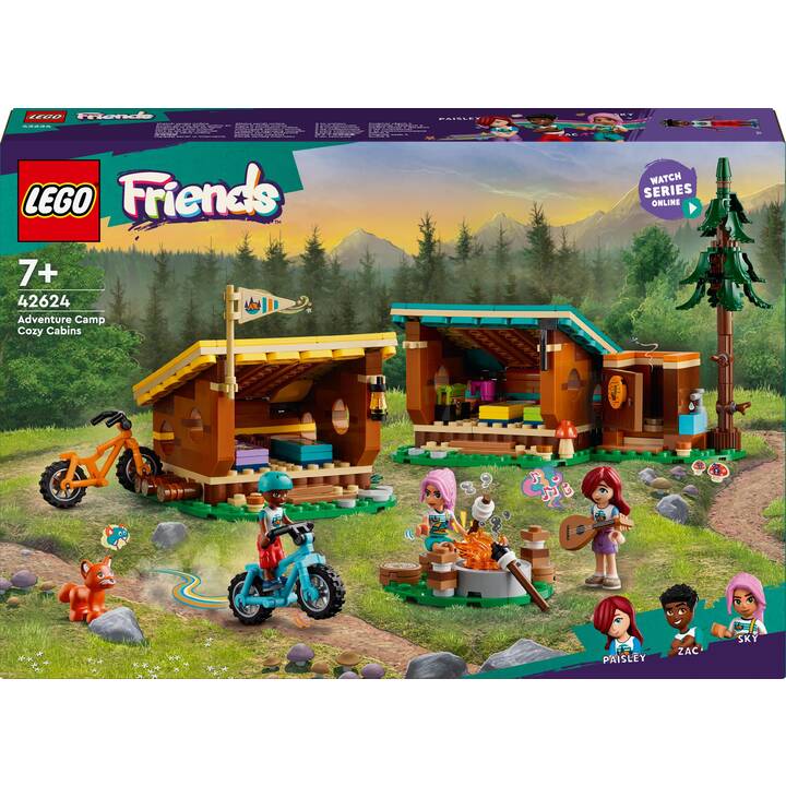 LEGO Friends Gemütliche Hütten im Abenteuercamp (42624)