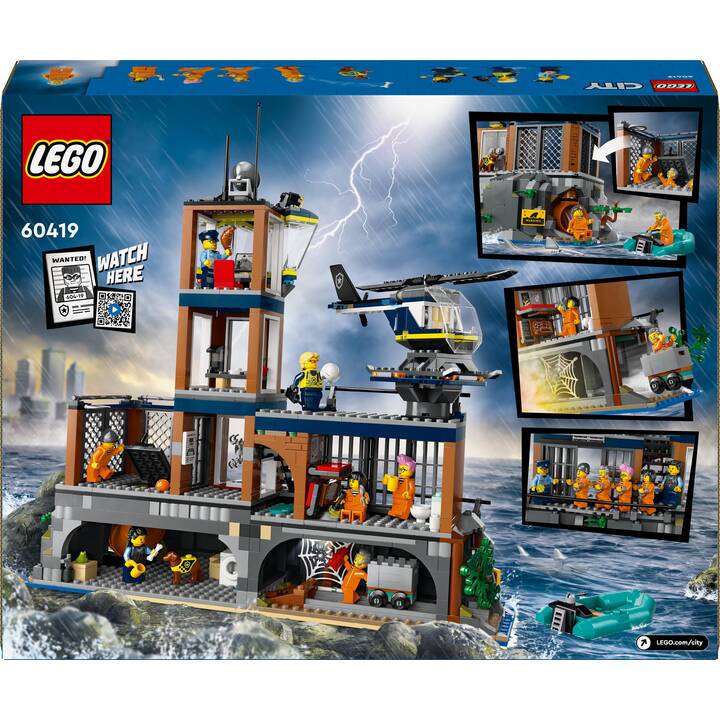 LEGO City Prigione sull’isola della polizia (60419)