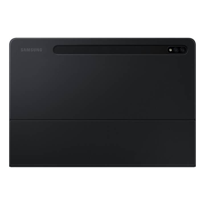 SAMSUNG Slim Type Cover / Tablet Tastatur (11", Galaxy Tab S7, Galaxy Tab S8, Schwarz)