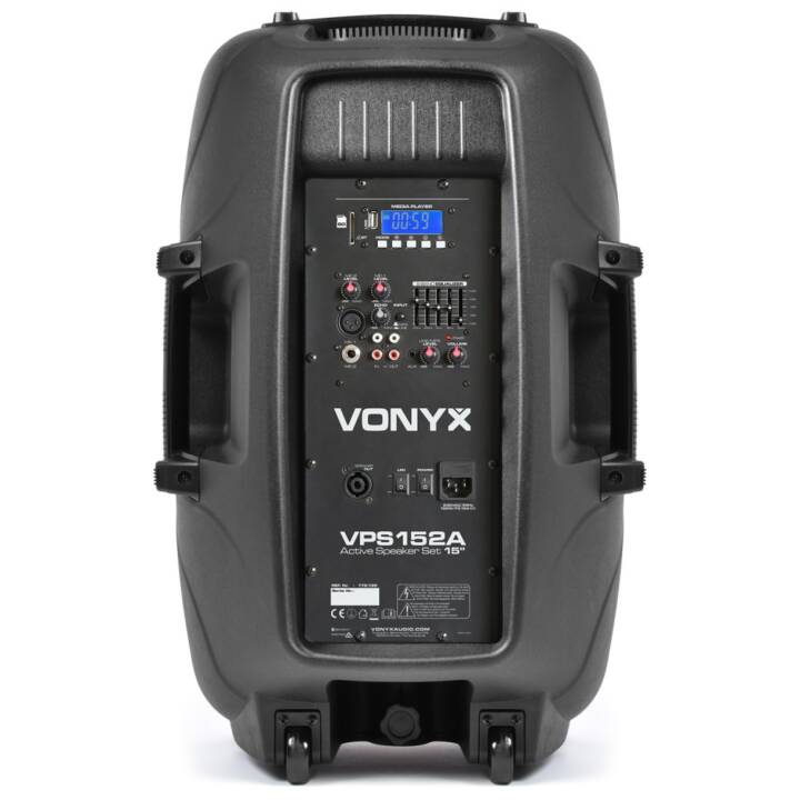 VONYX VPS152A (500 W, Enceinte Surround, Noir)