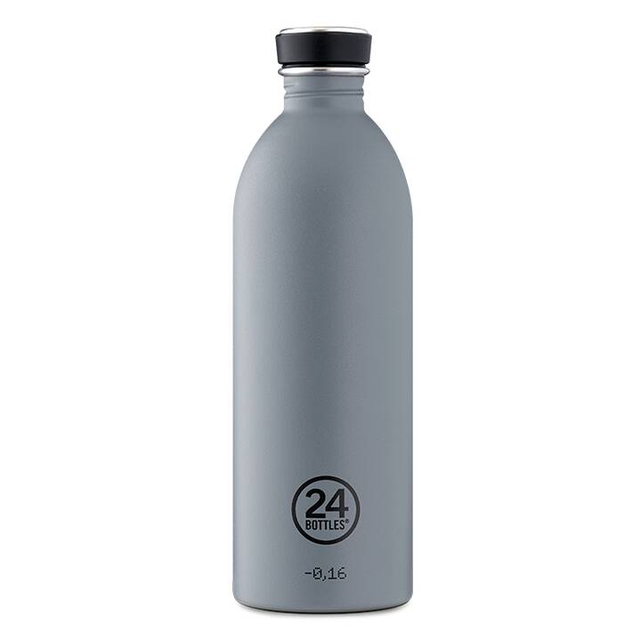 24BOTTLES Trinkflasche Urban Formal Grey (1 l, Grau)